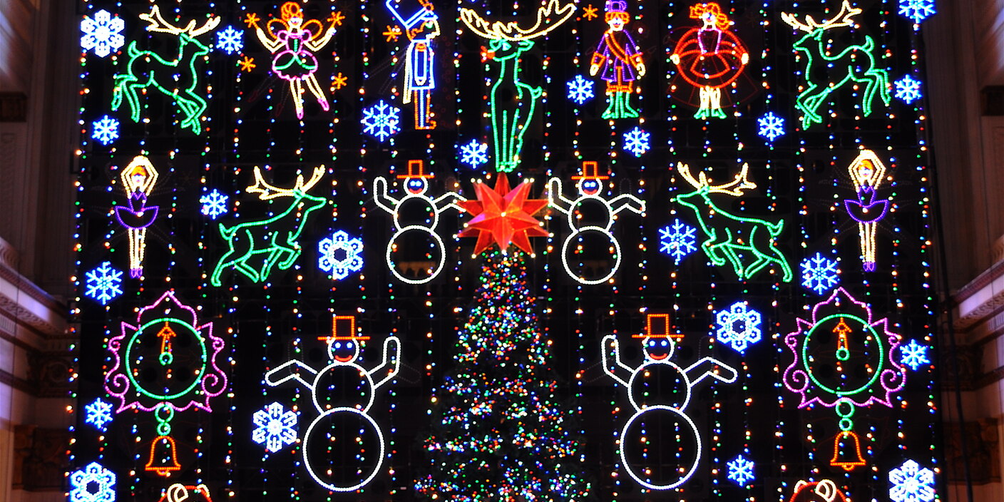 Wanamaker Light Show presented by PECO