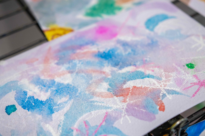 Creative Art Studio Workshops: Whimsical Watercolor Flowers